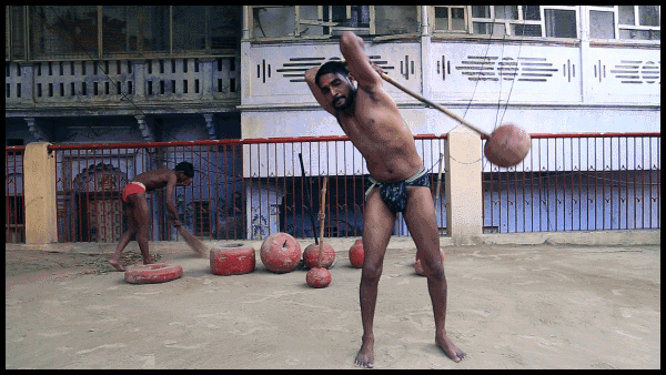 Varanasi-Wrestler